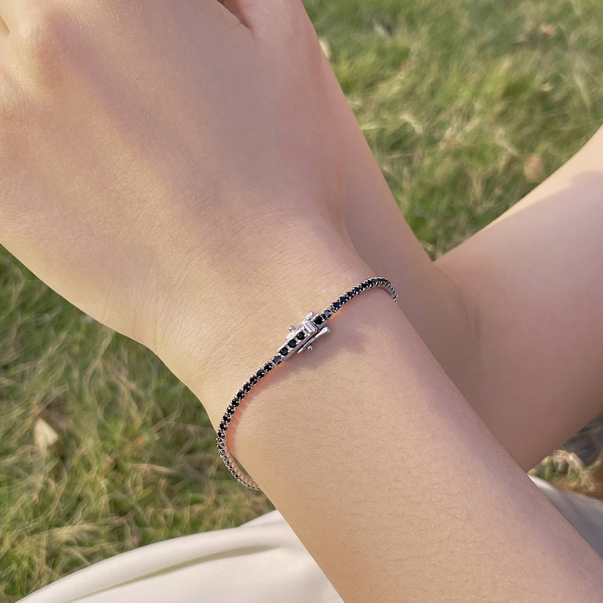 [Olivia JW]Radiant Colorful Round Cut Party Bracelet