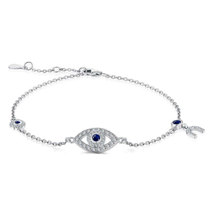 [Olivia JW]Dainty Eye Shape Necklace