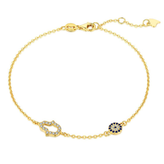 [Olivia JW]Gost Shape & Round Shape Necklace
