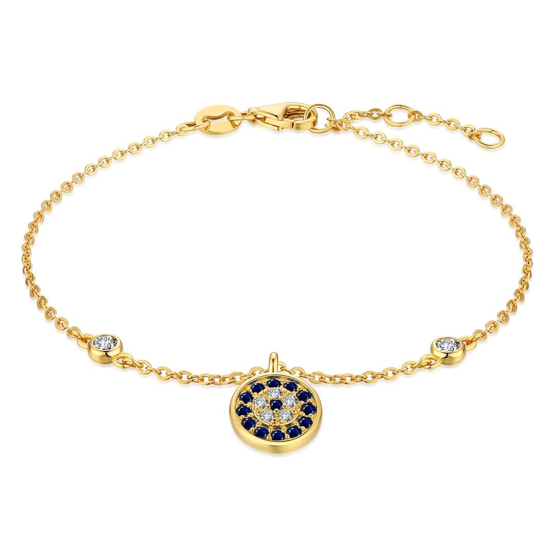 [Everoly JW]Devil's Eye Round Shape Bracelet