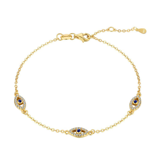 [Olivia JW]Evil Eye Shape Pendent Necklace