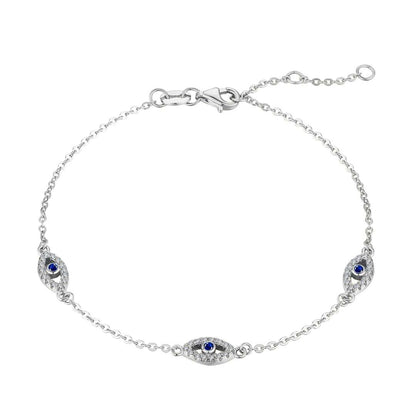 [Olivia JW]Evil Eye Shape Pendent Necklace
