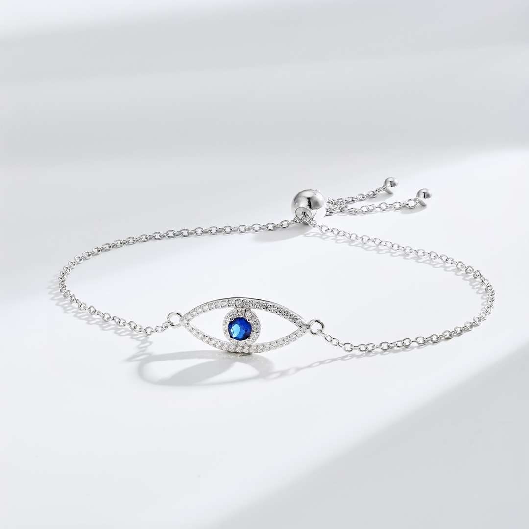 [Olivia JW]Devil's Eye Hollow Design Bracelet