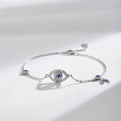 [Olivia JW]Dainty Eye Shape Necklace