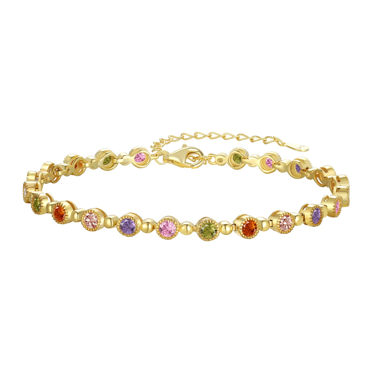 [Olivia JW]Sparkling Exquisite Round Cut Party Bracelet
