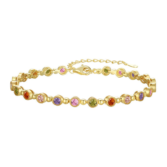 [Olivia JW]Sparkling Exquisite Round Cut Party Bracelet