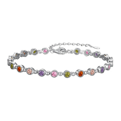 [Olivia JW]Sparkling Exquisite Round Cut Party Bracelet