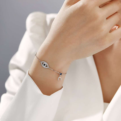 [Olivia JW]Dainty Eye Shape Necklace