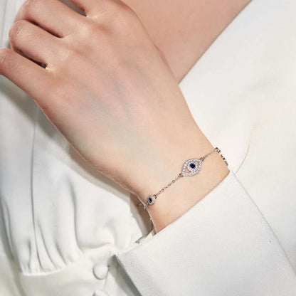 [Olivia JW]Dainty Eye Shape Necklace