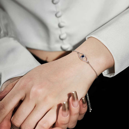 [Olivia JW]Devil's Eye Hollow Design Bracelet