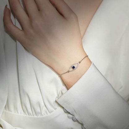 [Olivia JW]Devil's Eye Hollow Design Bracelet