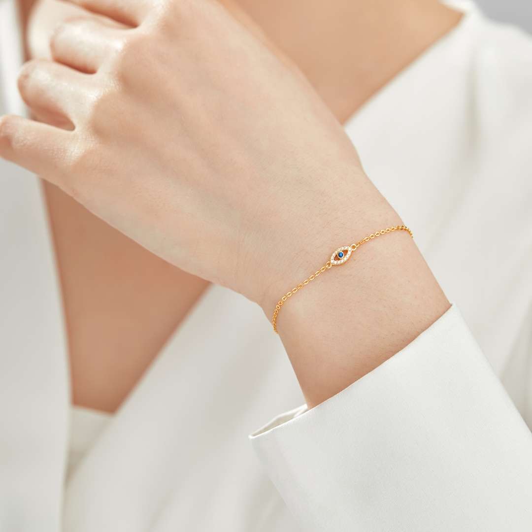 [Olivia JW]Evil Eye Shape Necklace