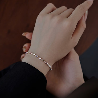 [Olivia JW]Sparkling Exquisite Round Cut Party Bracelet