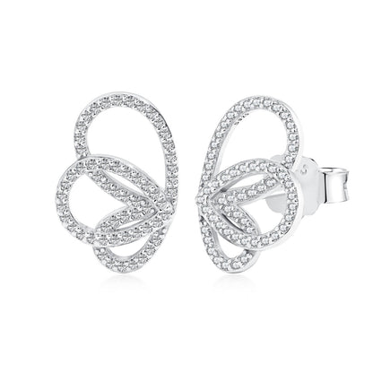 [Olivia JW]Exquisite Butterfly Shape Earrings