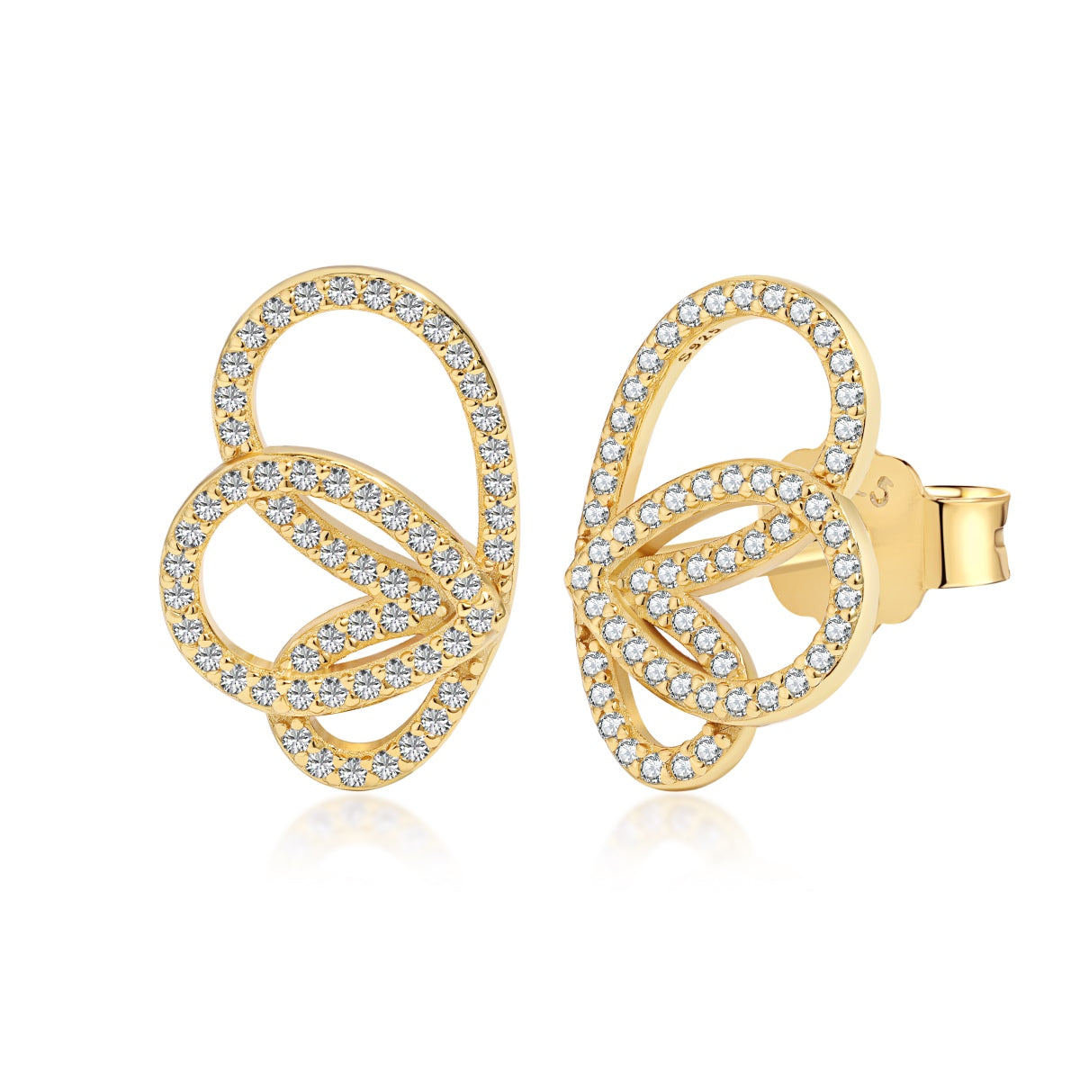 [Olivia JW]Exquisite Butterfly Shape Earrings