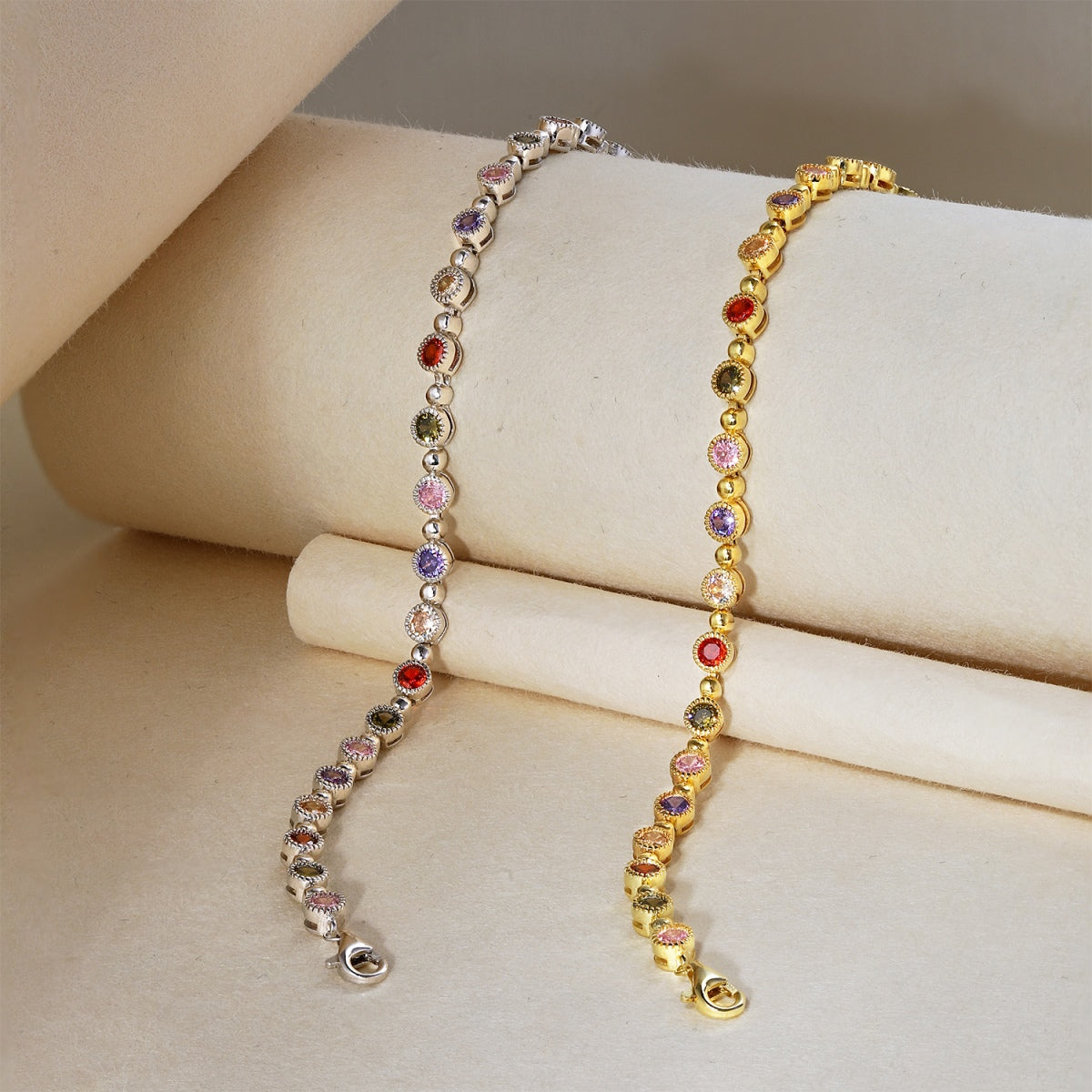 [Olivia JW]Sparkling Exquisite Round Cut Party Bracelet