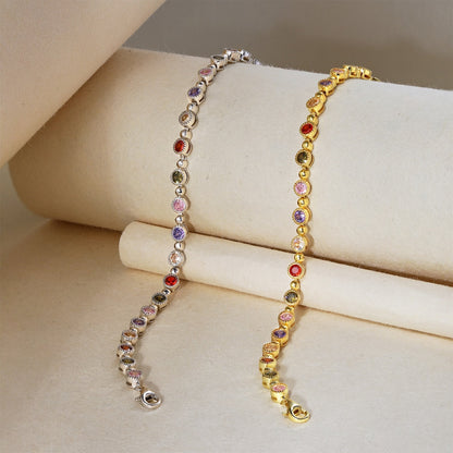 [Olivia JW]Sparkling Exquisite Round Cut Party Bracelet