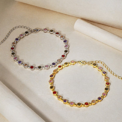 [Olivia JW]Sparkling Exquisite Round Cut Party Bracelet