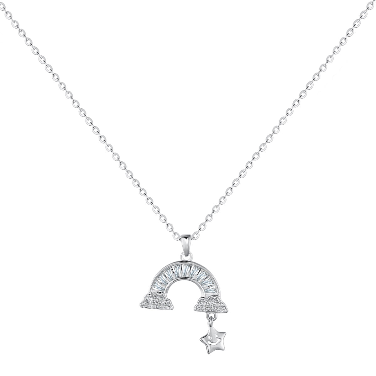 [Olivia JW]Unique Rainbow Star Necklace