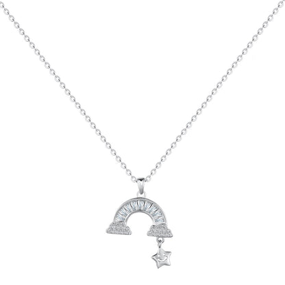 [Olivia JW]Unique Rainbow Star Necklace