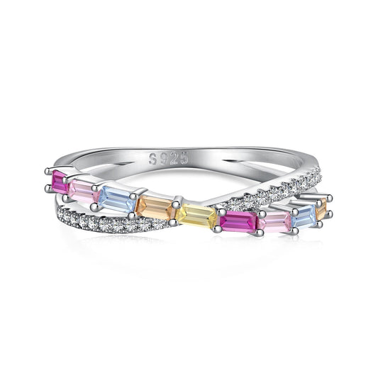 [Olivia JW]Energetic Elegant Radiant Cut Party Ring