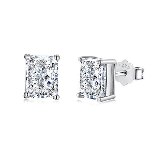 [Olivia JW]Radiant Luxurious Princess Cut Daily Earrings
