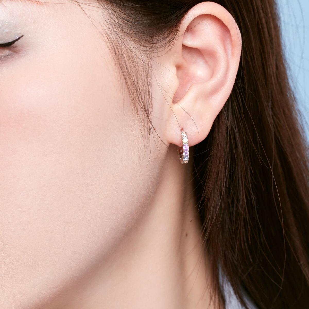 [Olivia JW]Radiant Colorful Round Cut Earrings