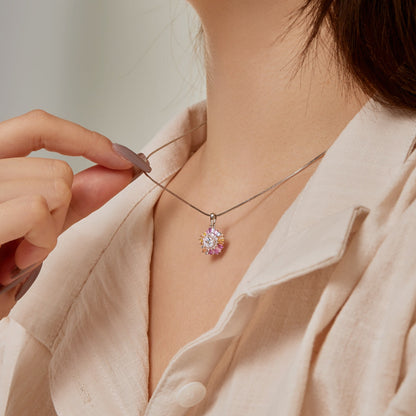 [Olivia JW]Charming Flower Colorful Necklace
