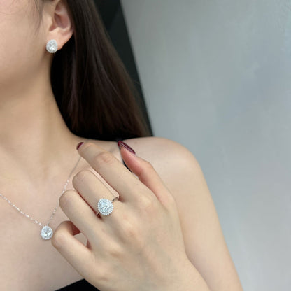 [Olivia JW]Delicate Gorgeous Pear Cut Daily Earrings