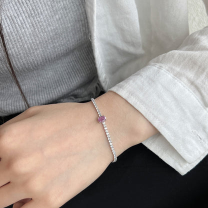 [Olivia JW]0.75 Carat Exquisite Oval Cut Daily Bracelet