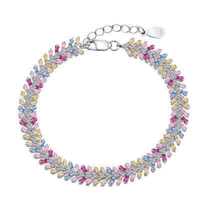 [Olivia JW]Dainty Radiant Emerald Cut Daily Bracelet