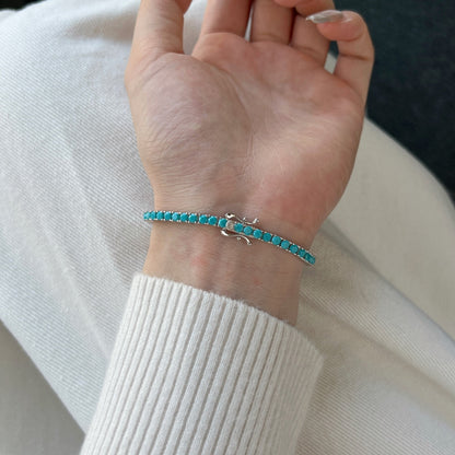 [Olivia JW]Dainty Charming Round Cut Tennis Bracelet
