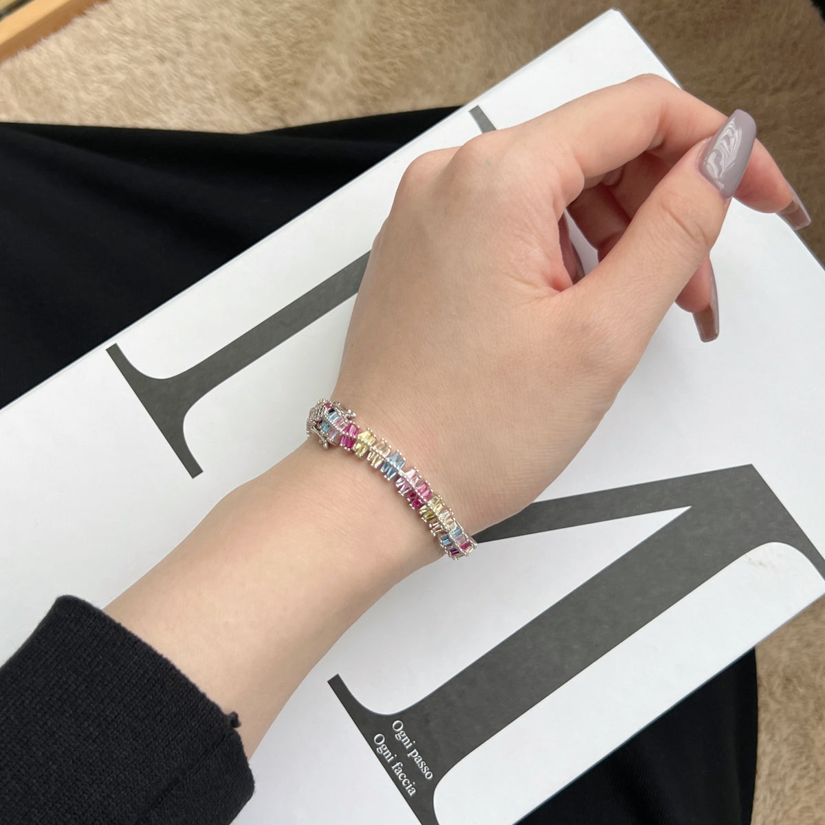 [Olivia JW]Sparkling Exquisite Multi Cut Party Bracelet
