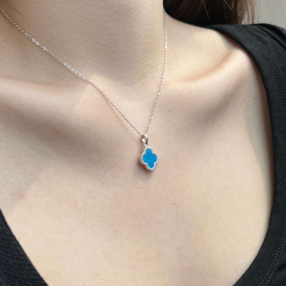 [Olivia JW]Dainty Flower Shape Necklace