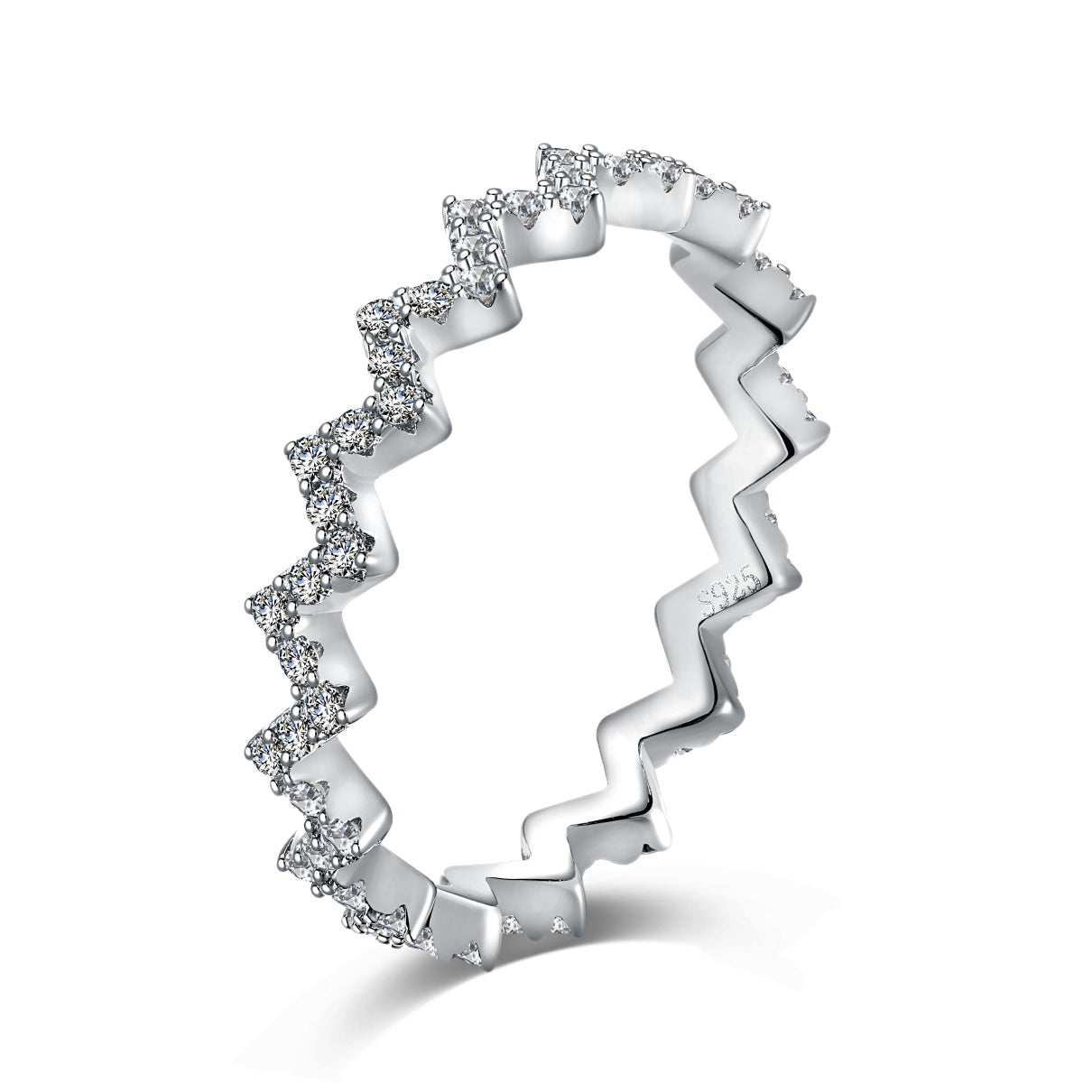 [Olivia JW]Delicate Enchanting Wave Shape Daily Ring
