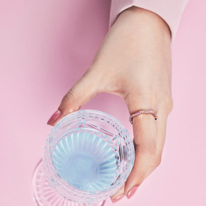 [Olivia JW]Dainty Colorful Round Cut Party Ring