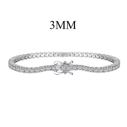 [Olivia JW]Dainty Charming Round Cut Tennis Bracelet