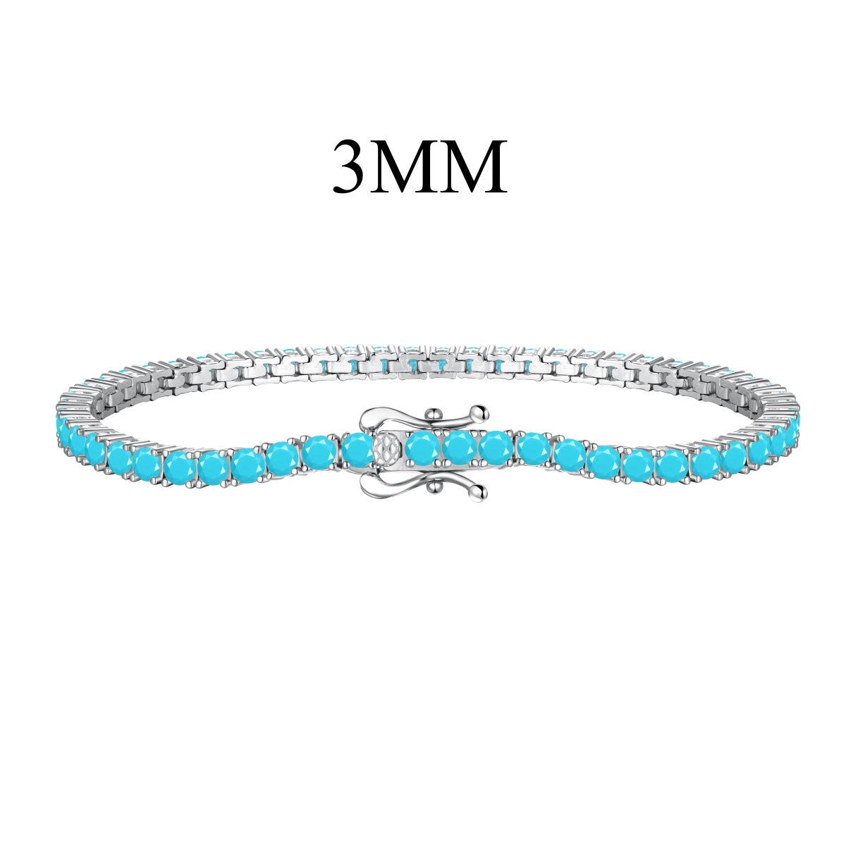 [Olivia JW]Dainty Charming Round Cut Tennis Bracelet
