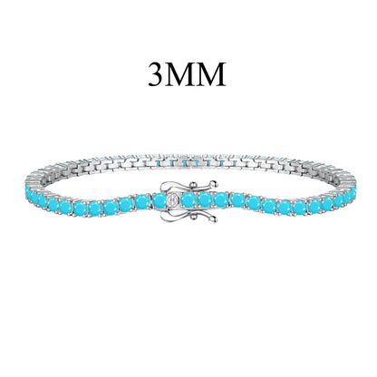 [Olivia JW]Dainty Charming Round Cut Tennis Bracelet