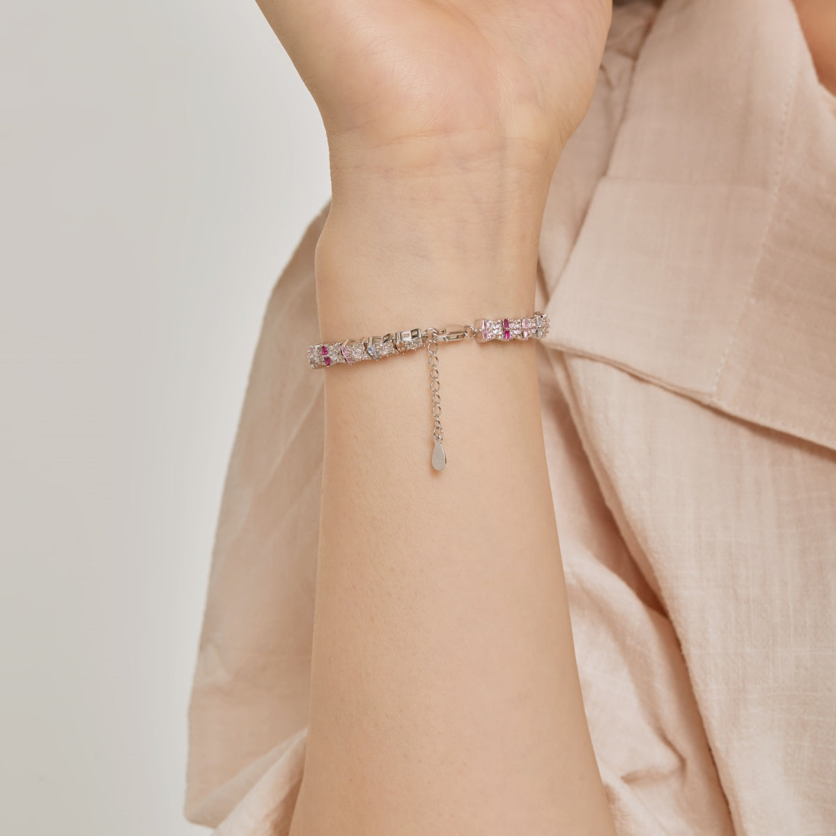 [Olivia JW]Unique Colorful Flower Shape Daily Bracelet