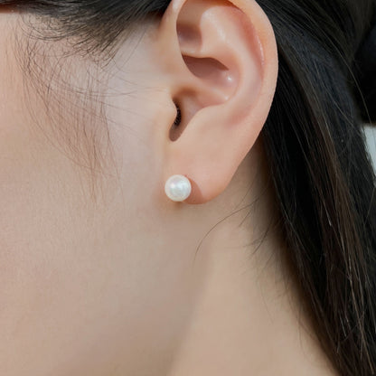 [Olivia JW]Delicate Pearl Earrings