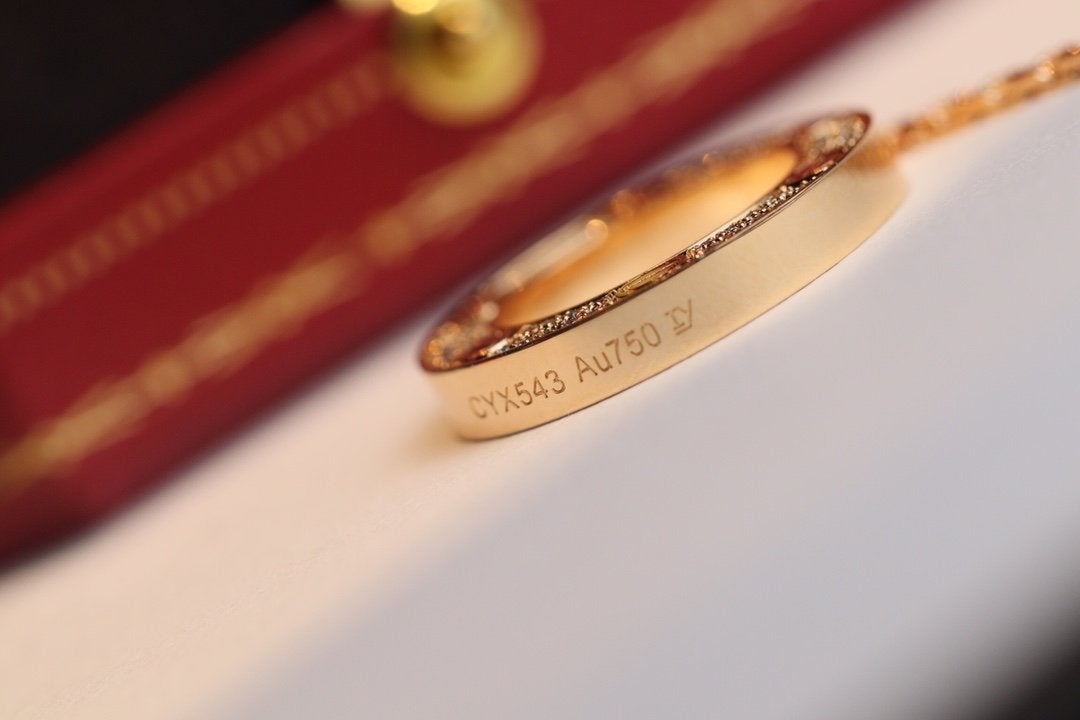 [Everoly JW] LIEBESHALSKETTE VERSTELLBAR ROSÉGOLD 