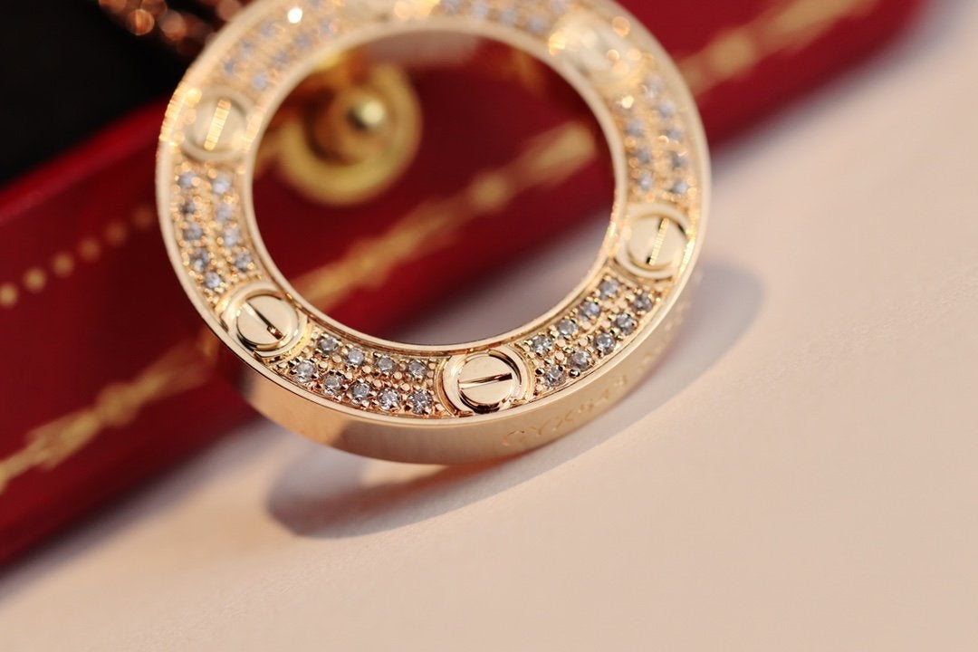 [Everoly JW] LIEBESHALSKETTE VERSTELLBAR ROSÉGOLD 