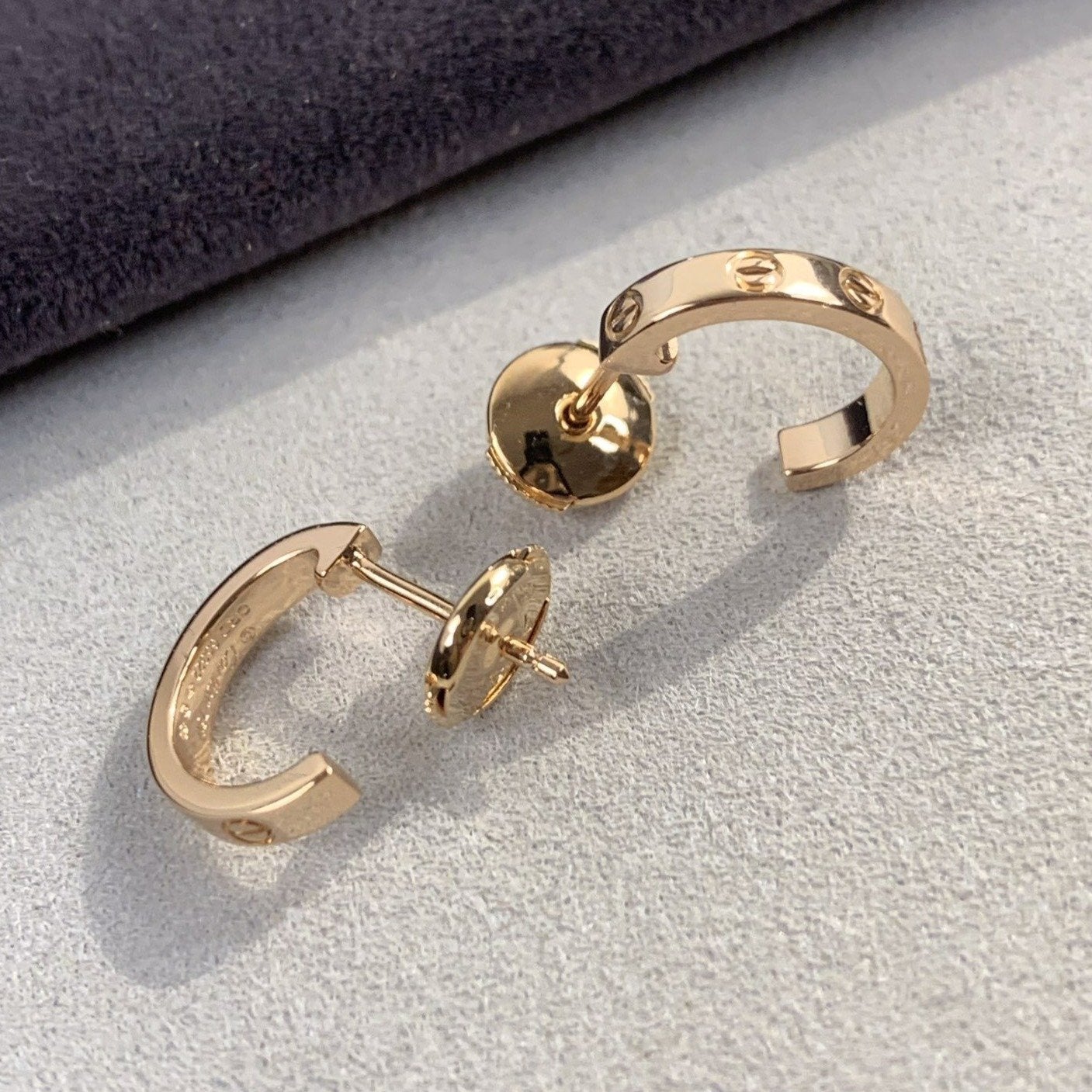 [Everoly JW] LIEBE OHRRINGE 2,65MM ROSA GOLD 
