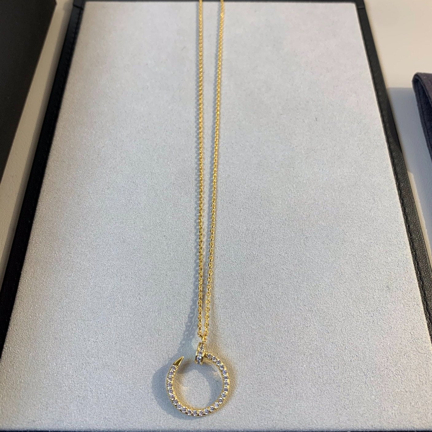 [Everoly JW]JUSTE HALSKETTE GOLD DIAMANTEN 