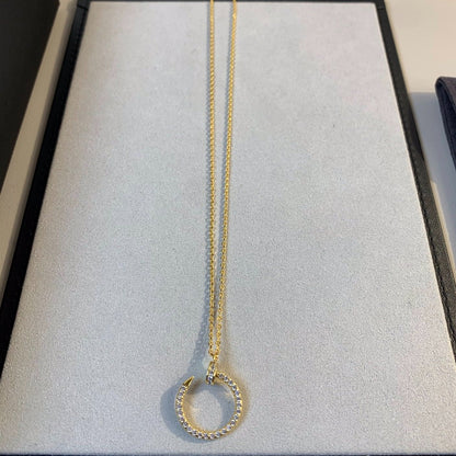 [Everoly JW]JUSTE HALSKETTE GOLD DIAMANTEN 