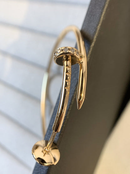 [Everoly JW]JUSTE イヤリング ゴールド ダイヤモンド 1.8mm 