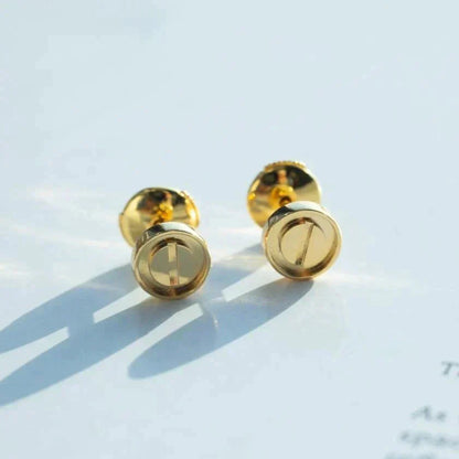 [エバリー JW]ラブイヤリング ゴールド 10mm