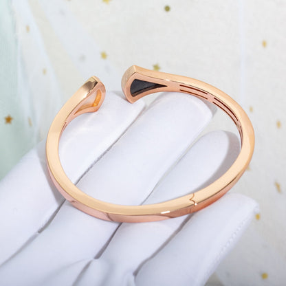 [OLIVIA]DREAM BRACELET OPEN PINK GOLD MOP