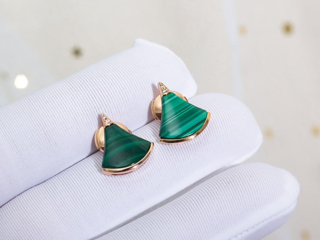 [OLIVIA]DIVAS DREAM EARRINGS PINK GOLD